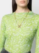 Image 2 of Off-White Double Arrows logo necklace