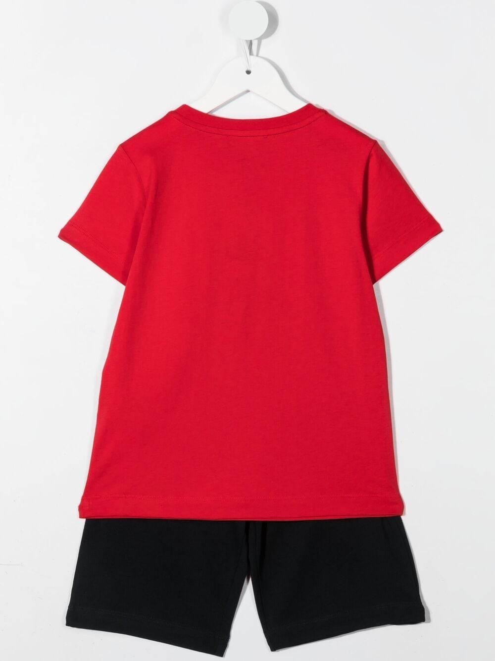 Shop Emporio Armani T-shirt And Shorts Set In Red