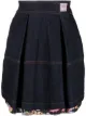 Image 1 of Versace Jeans Couture pleated denim mini skirt
