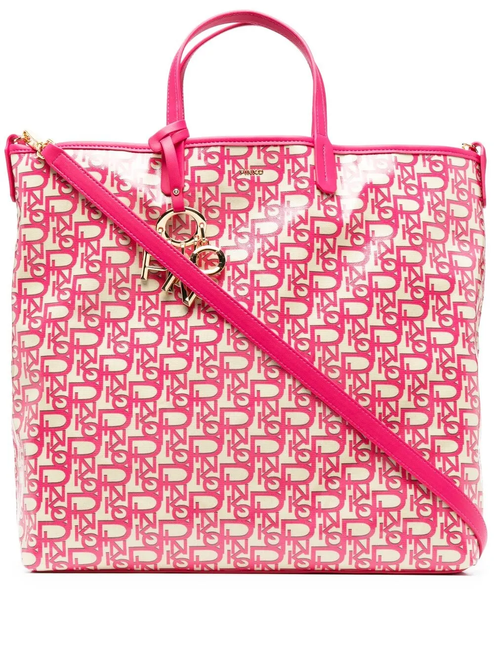 Handbag PINKO - Horizontal Medium Shopping Bag PE 21 PLTT 1P224N Y6YN Beige  C72 - Canvas Totes \u0026 Shoppers - Handbags | efootwear.eu