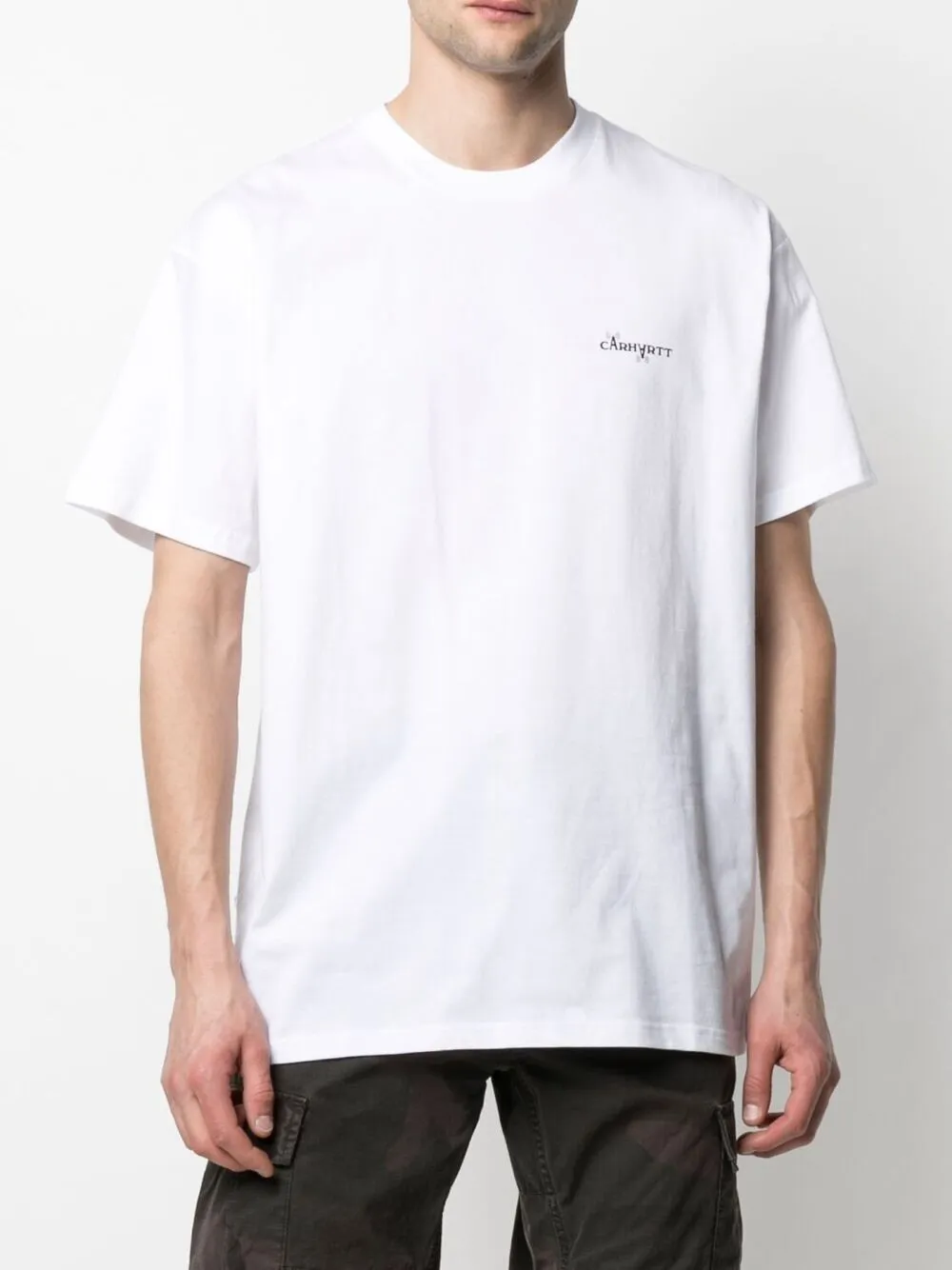 фото Carhartt wip футболка с надписью