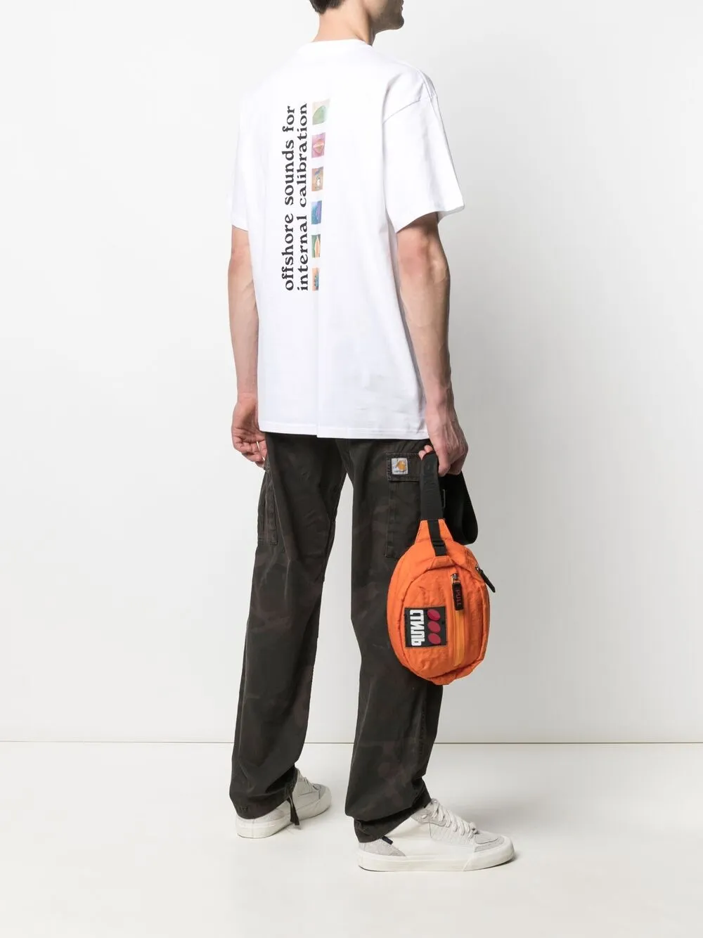 фото Carhartt wip футболка с надписью
