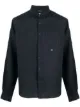 Image 1 of C.P. Company embroidered-logo long-sleeved shirt