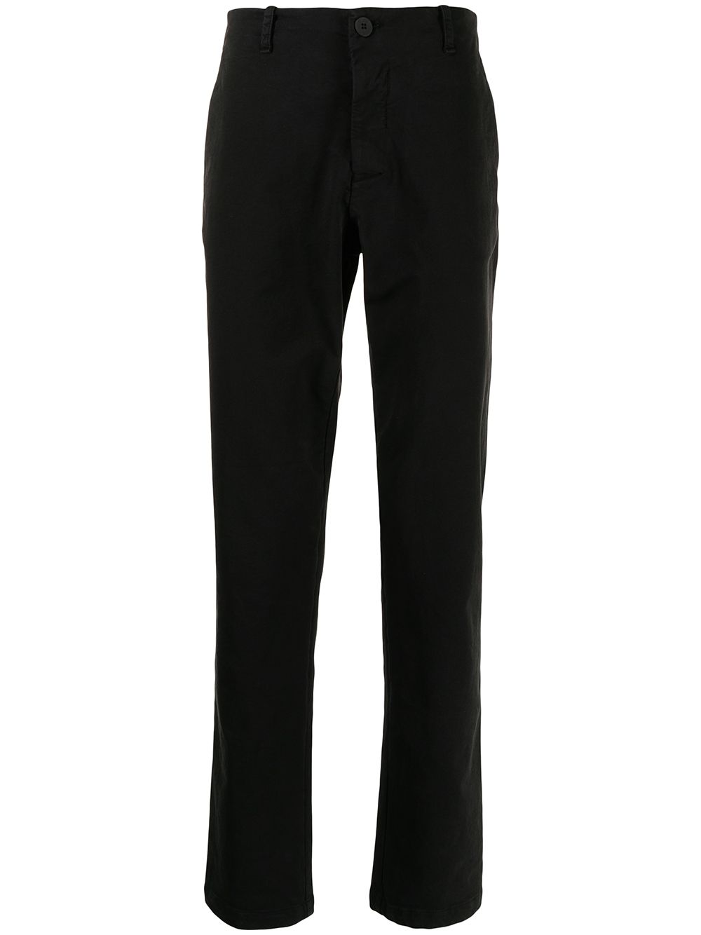 Shop Transit Mid-rise Straight Leg Trousers In Black