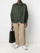 Image 2 of GR10K zip-up cotton windbreaker jacket