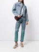 Image 2 of AGOLDE ruched-detail denim jacket