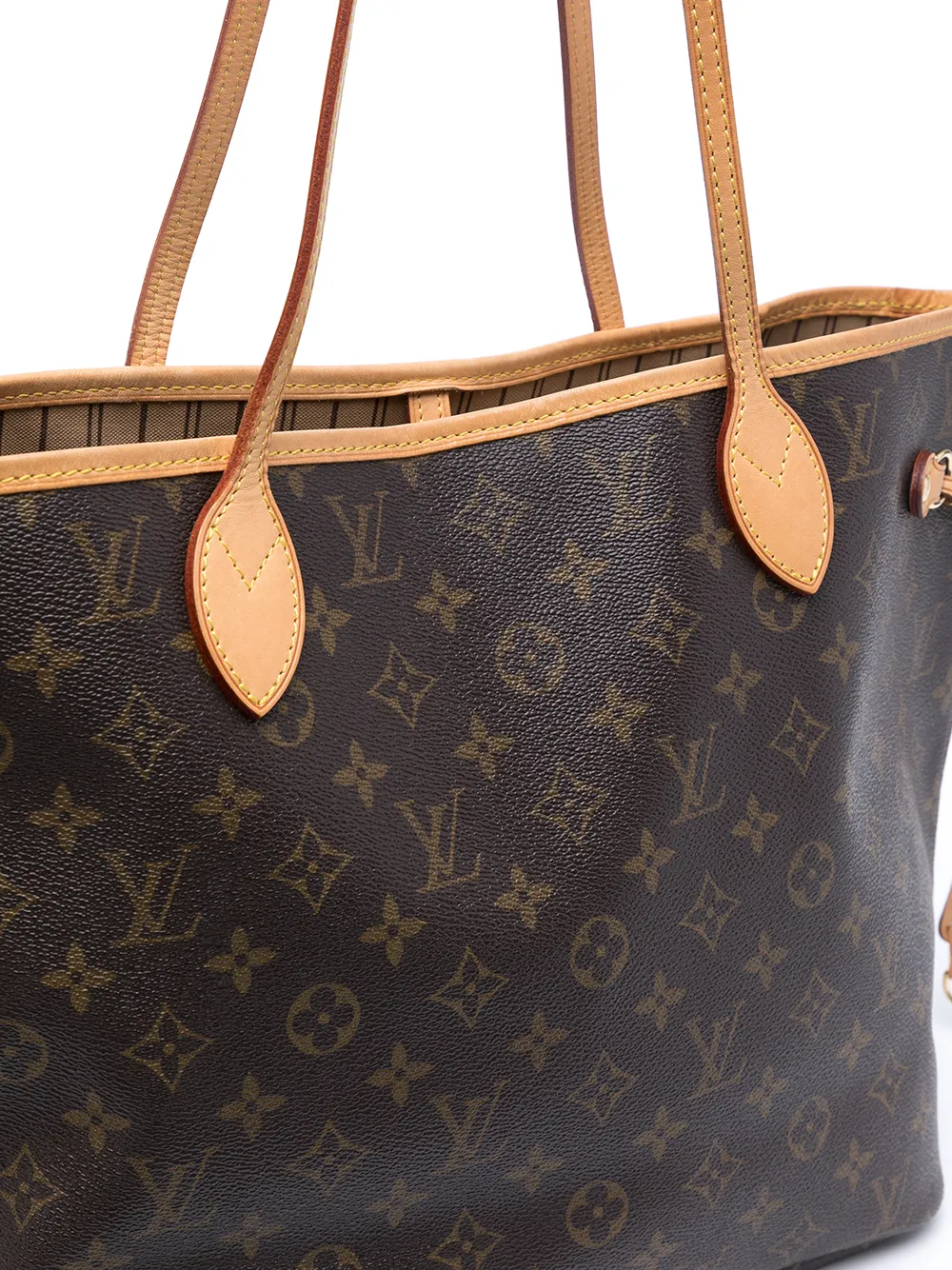 фото Louis vuitton сумка на плечо neverfull mm 2007-го года с монограммой