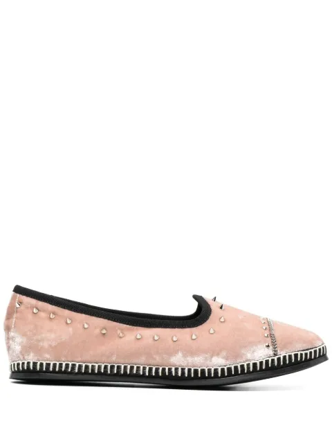 Giuseppe Zanotti Otium velvet loafers