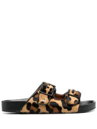 Birkenstock arizona leopard online print