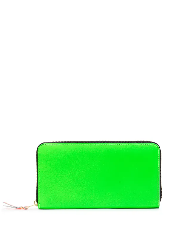 comme des garcons zip around wallet