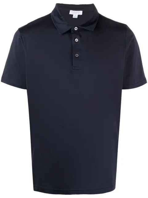Sunspel playera tipo polo manga corta