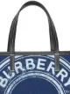 Burberry logo-print tote bag