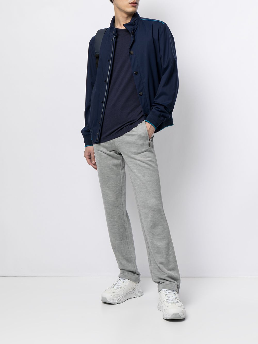 Stefano Ricci embroidered-pocket Track Pants - Farfetch