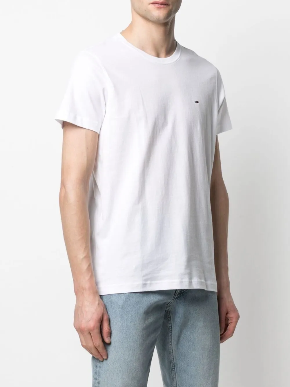 фото Tommy jeans футболка с вышитым логотипом