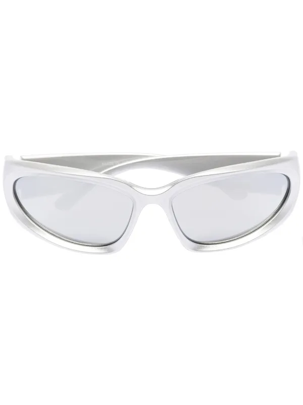 Balenciaga Eyewear Swift oval-frame Sunglasses - Farfetch