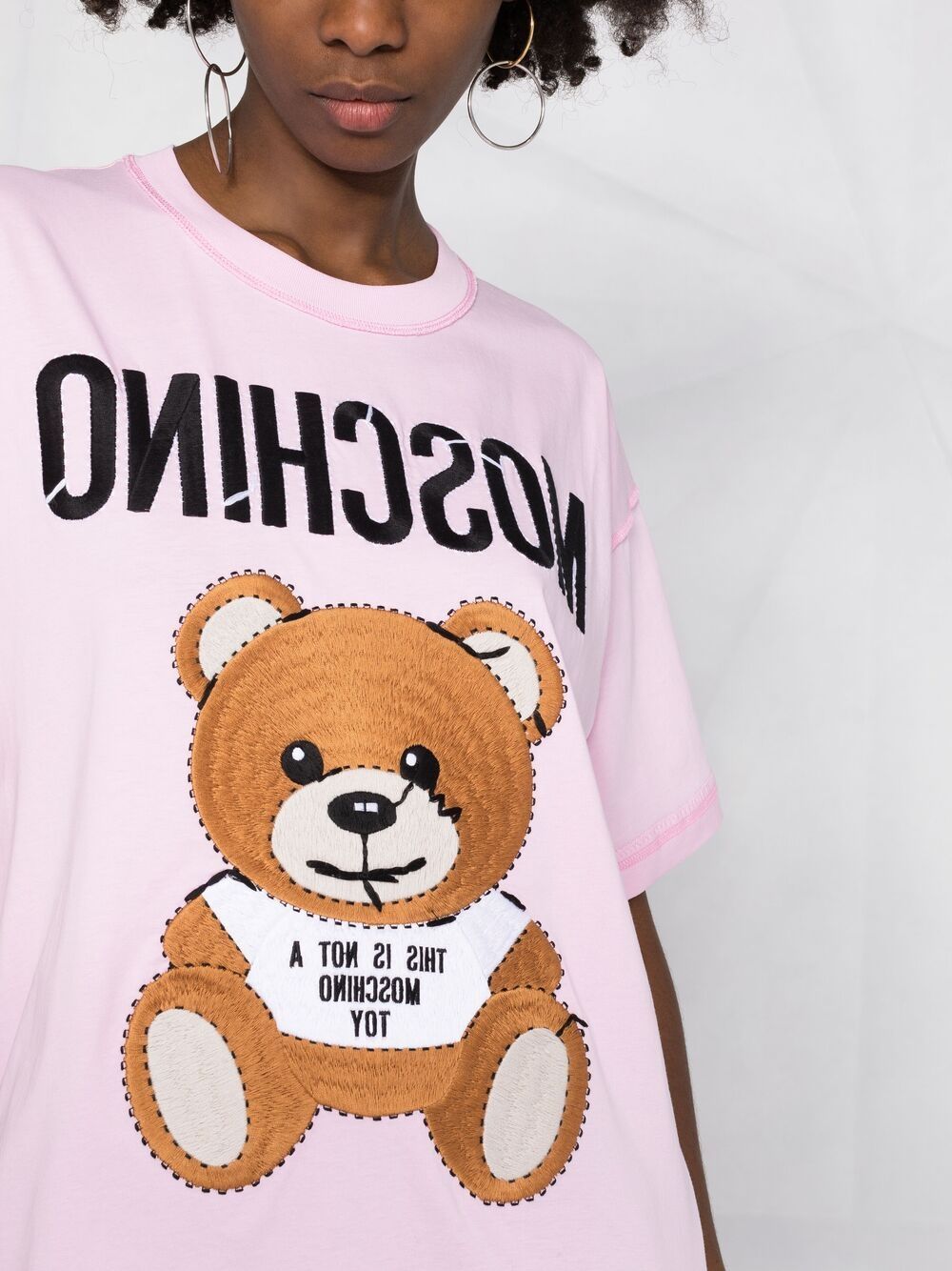 фото Moschino футболка teddy bear