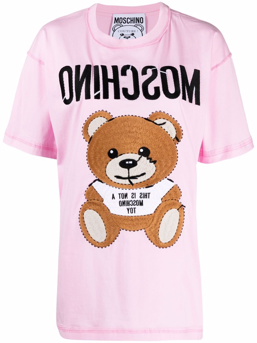 фото Moschino футболка teddy bear