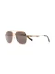 Gucci Eyewear logo-plaque navigator-frame sunglasses