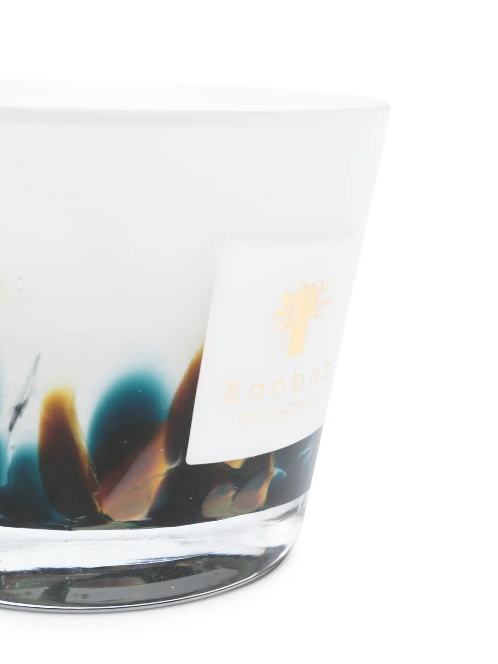  Baobab Collection Rainforest Mayumbe Sprinkled Candle - White 
