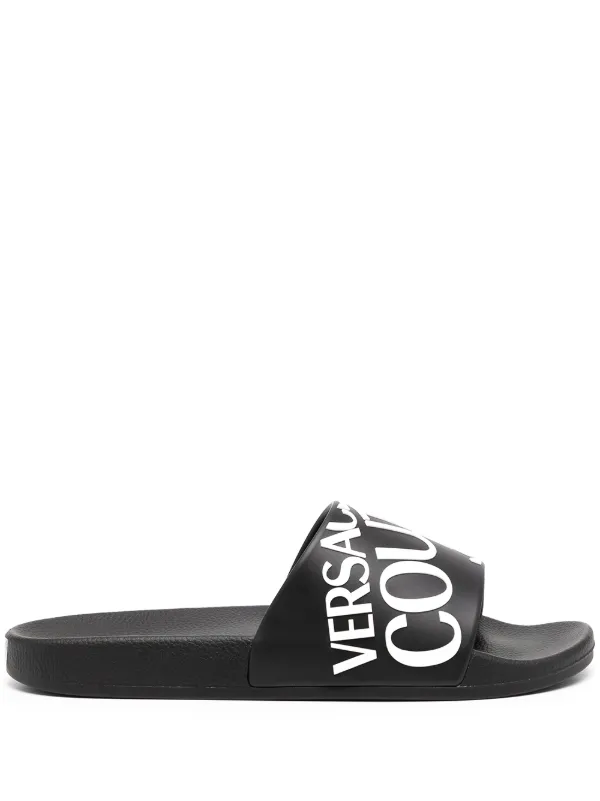 farfetch versace slides