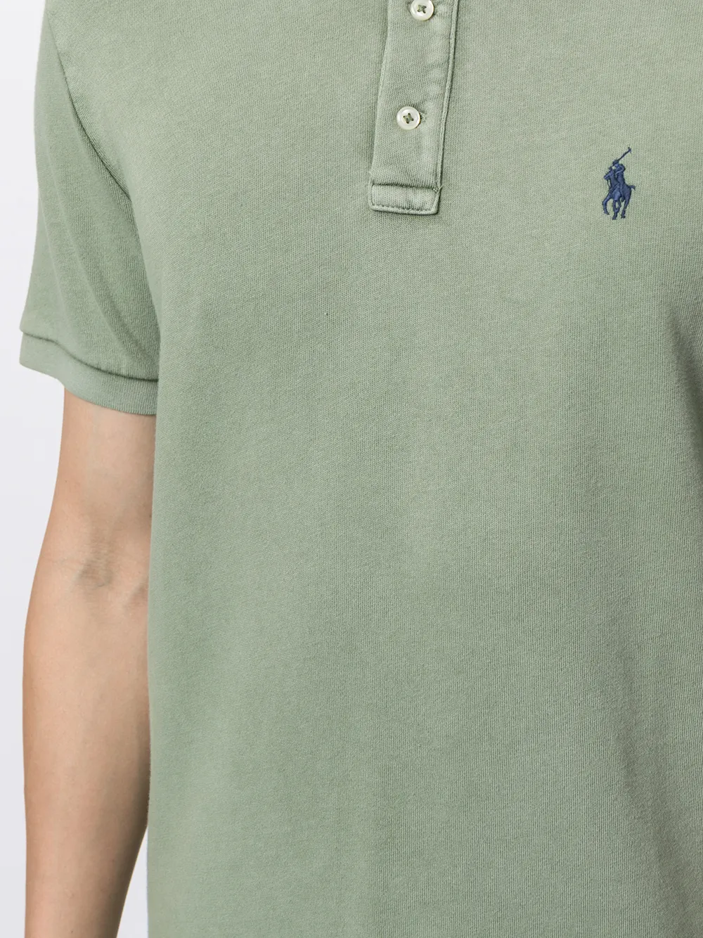 Shop Polo Ralph Lauren embroidered logo polo shirt with Express ...