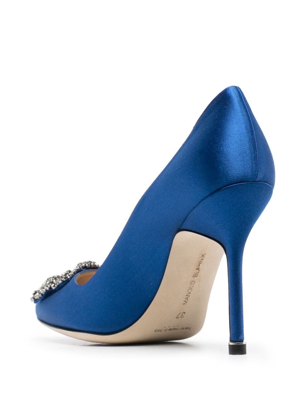 Manolo Blahnik Hangisi jewel-buckle Pumps - Farfetch