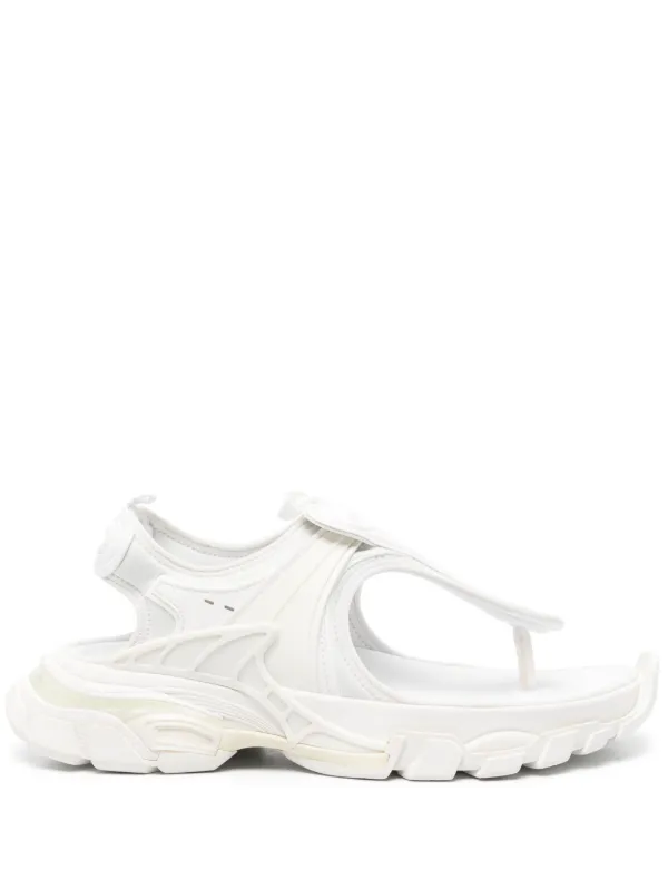 Balenciaga Track Sandals White FARFETCH CA