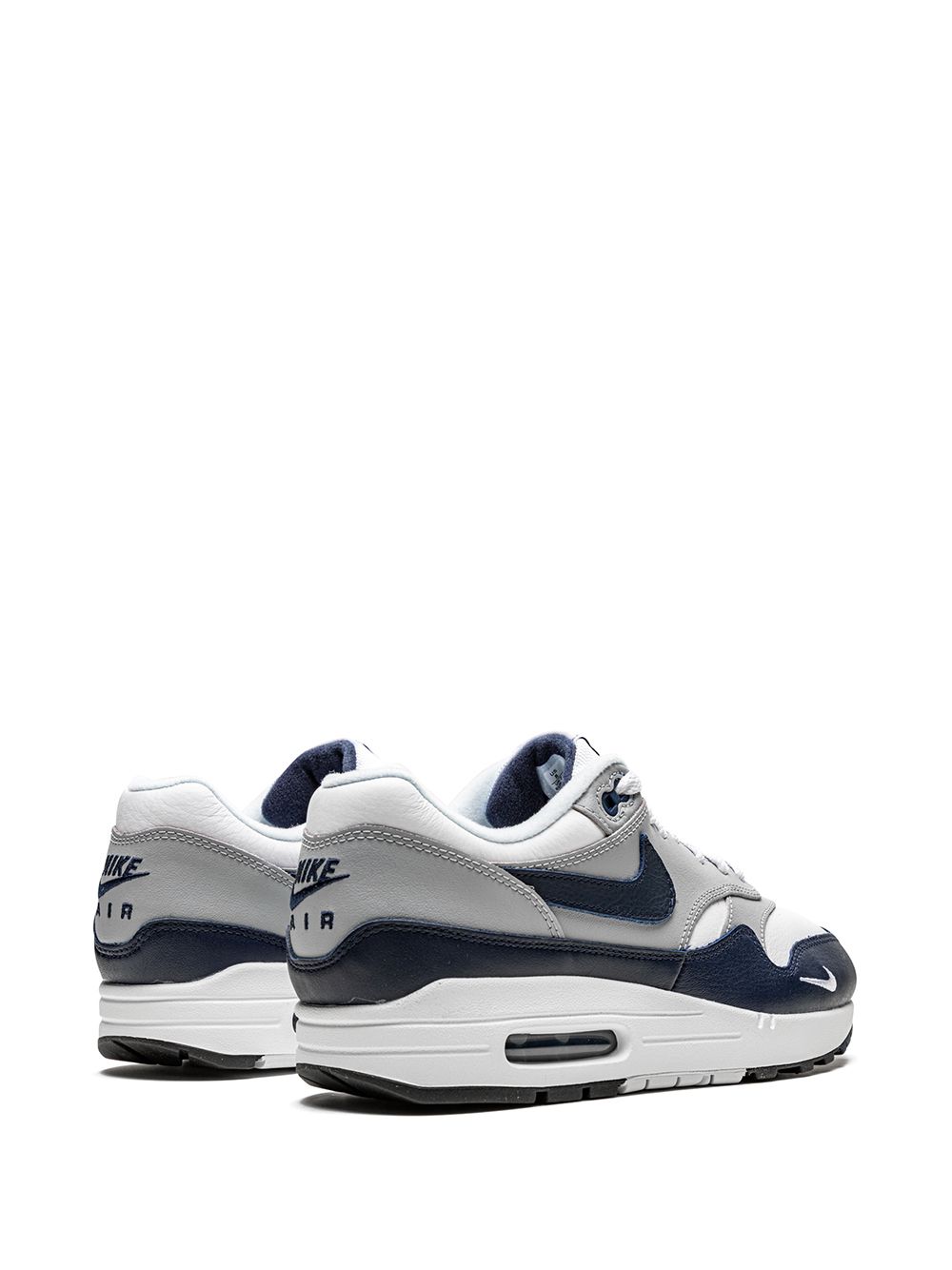 Shop Nike Air Max 1 Lv8 "obsidian" Sneakers In White