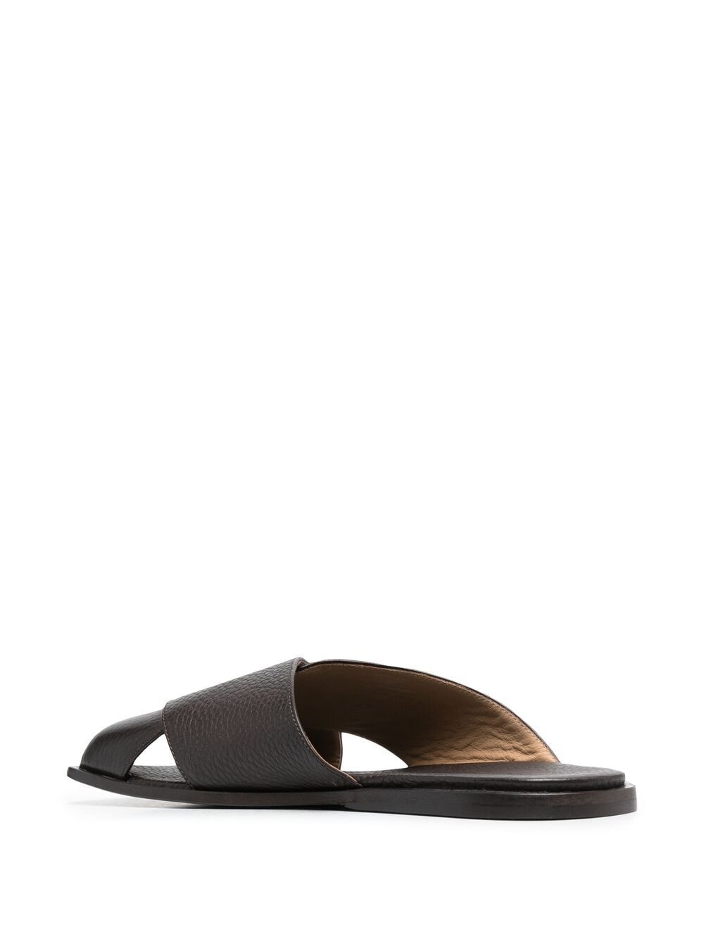 Shop Marsèll Spatola Crossover Sandals In Brown