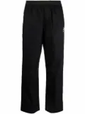 Karl Lagerfeld embroidered autograph pyjama bottoms - Black