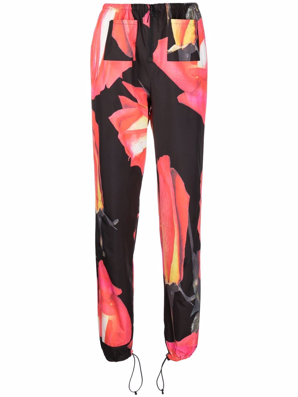 

Soulland joggers con motivo de rosas - Negro