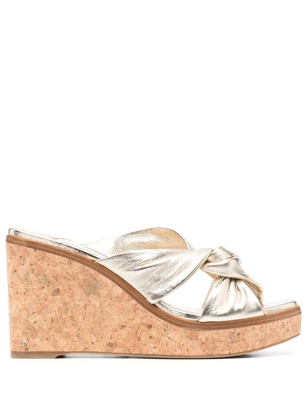 

Jimmy Choo Narisa 90mm wedges - Gold