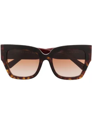 Valentino Eyewear Lentes De Sol Maxi Con VLOGO - Farfetch