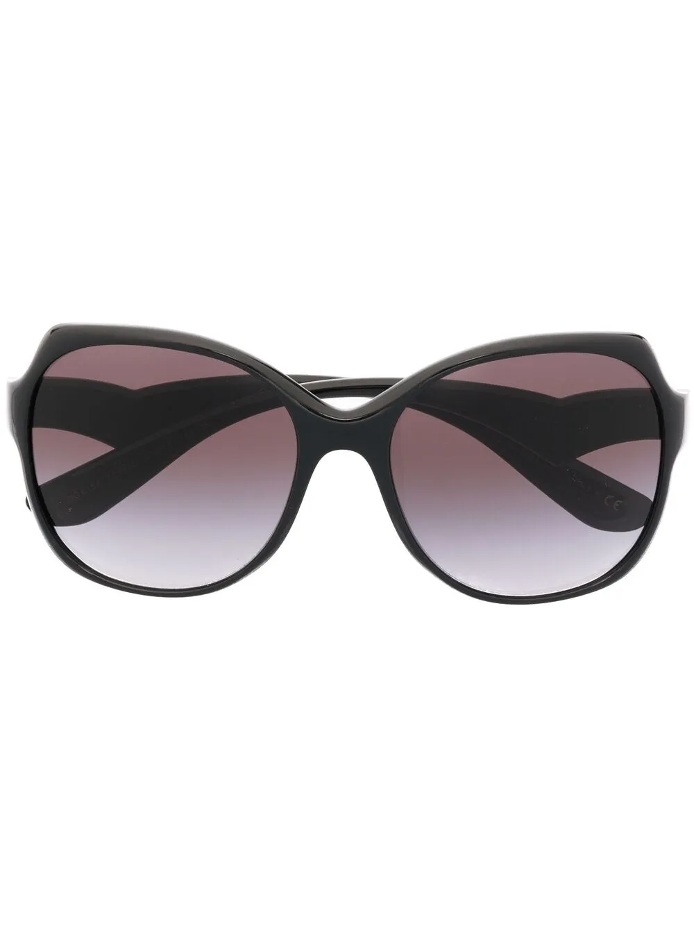 

Dolce & Gabbana Eyewear lentes de sol con armazón oversize - Negro