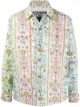 Image 1 of Versace Jeans Couture Tuileries print denim jacket