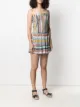 Missoni Mare zip-zag pattern mini dress