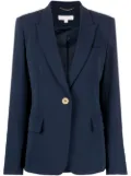 Michael Michael Kors tailored double crêpe blazer - Blue