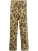 Image 1 of Universal Works camouflage print trousers