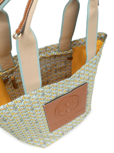 neoprene basket weave tote