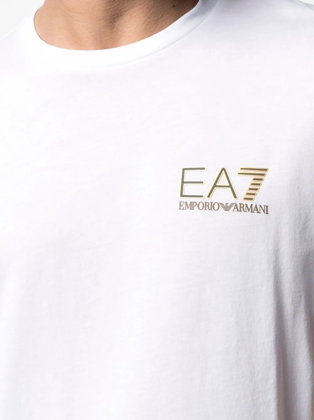 фото Ea7 emporio armani футболка с логотипом