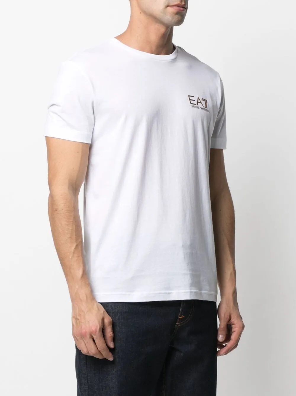 фото Ea7 emporio armani футболка с логотипом