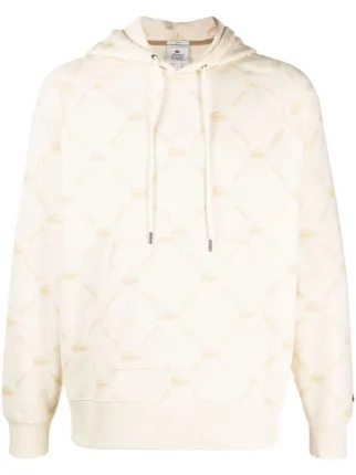Lacoste Diamond monogram-print Hoodie 