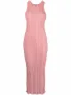 Image 1 of Aeron pleated sleeveless maxi dress