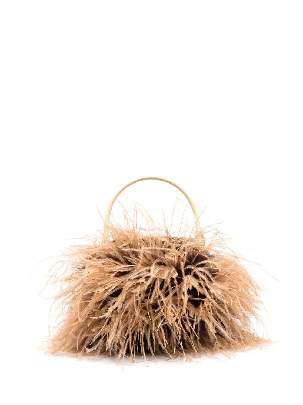 Gatti сумка-тоут с перьями