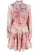 Image 1 of Zimmermann Botanica Smocked mini dress