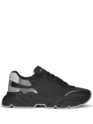 Dolce Gabbana Mixed Media Sneakers Daymaster Gabbana | THE YES