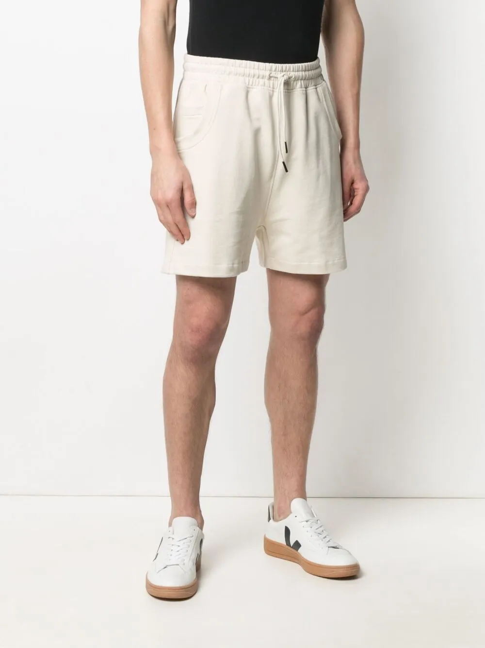 фото Drôle de monsieur спортивные шорты с вышитым логотипом