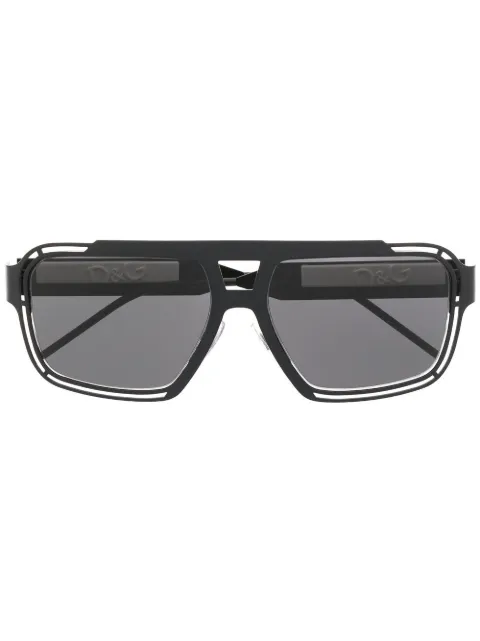 Dolce & Gabbana Eyewear solglasögon med dubbel näsbrygga