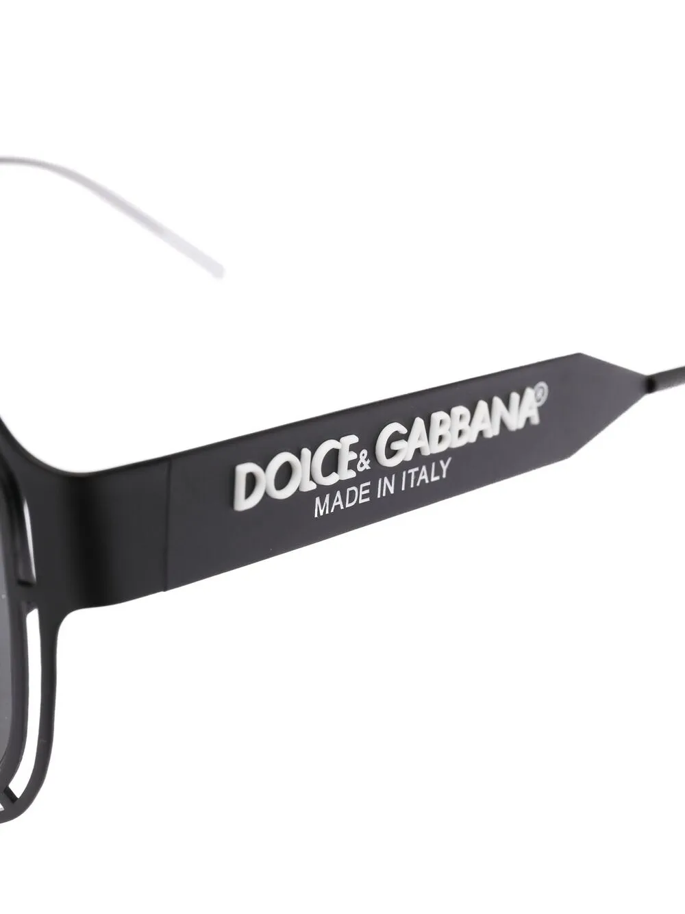 фото Dolce & gabbana eyewear солнцезащитные очки-маска с двойным мостом