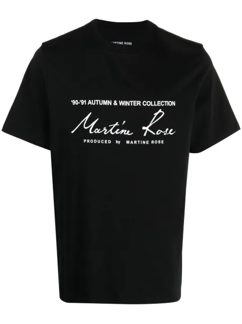 Martine Rose Camiseta com estampa de logo